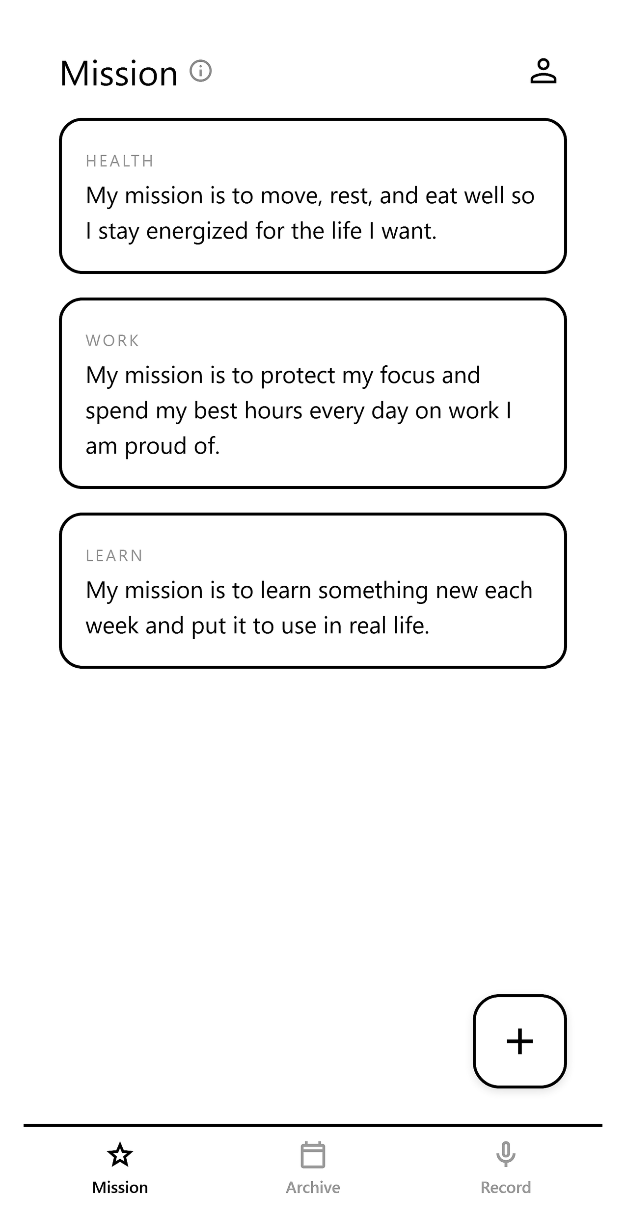 Health. Work. Learn.